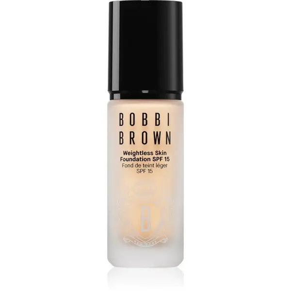 Bobbi Brown Bobbi Brown Weightless Skin Foundation SPF 15 Mini dugotrajni matirajući puder s hidratantnim učinkom nijansa Warm Sand 13 ml