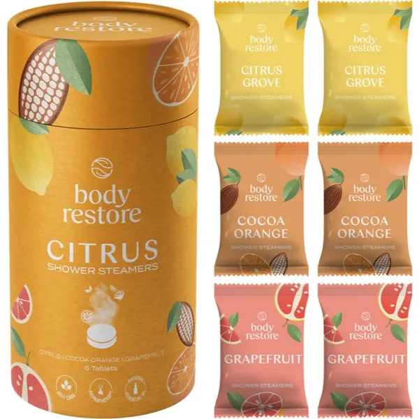 Body Restore Body Restore Citrus Shower Steamers tablete za tuširanje 6 kom