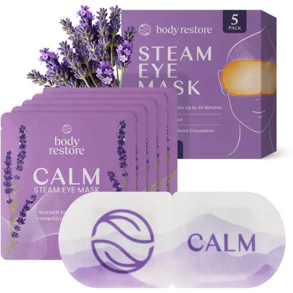 Body Restore Body Restore Steam Eye Mask Lavender maska za područje oko očiju s mirisom lavande 5 kom