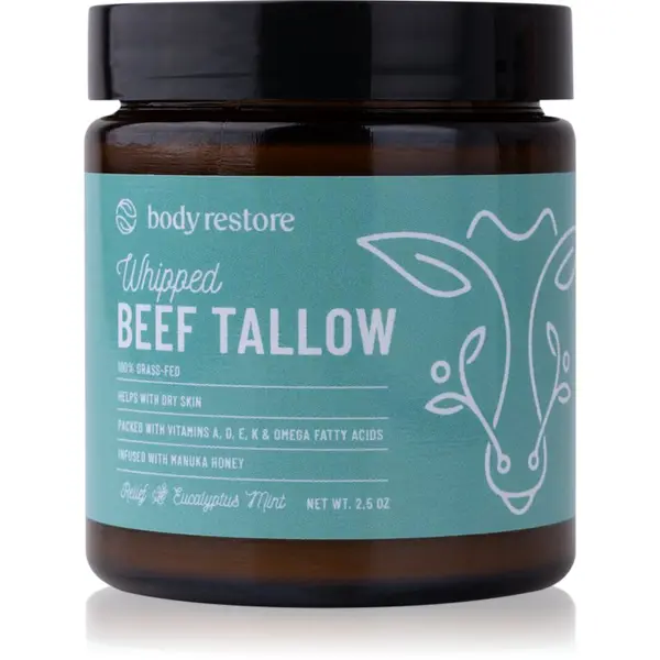 Body Restore Body Restore Whipped Beef Tallow Balm Eucalyptus & Mint hranjiva krema za tijelo 73 ml