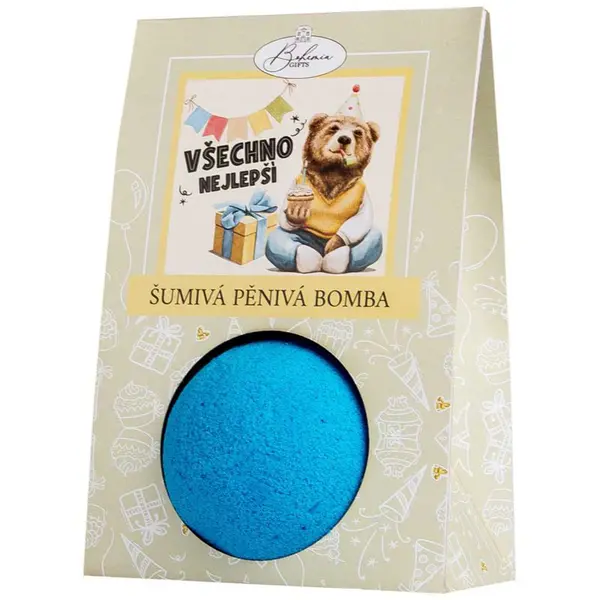 Bohemia Gifts & Cosmetics Bohemia Gifts & Cosmetics Bath Bombs Happy Birthday bomba za kupanje 110 g