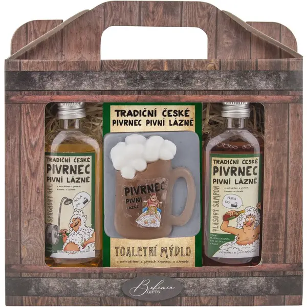 Bohemia Gifts & Cosmetics Bohemia Gifts & Cosmetics Beer set za tijelo i kosu za muškarce