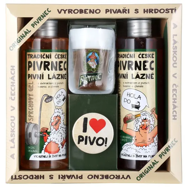 Bohemia Gifts & Cosmetics Bohemia Gifts & Cosmetics Beer set za tijelo i kosu za muškarce