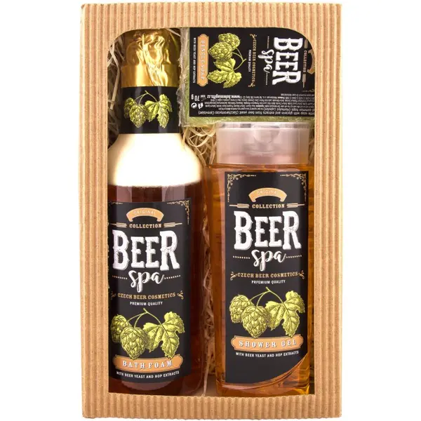 Bohemia Gifts & Cosmetics Bohemia Gifts & Cosmetics Beer Spa poklon set za kupke za muškarce
