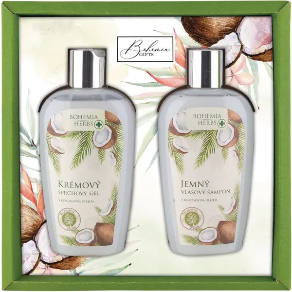 Bohemia Gifts & Cosmetics Bohemia Gifts & Cosmetics Bohemia Herbs Coconut Oil poklon set