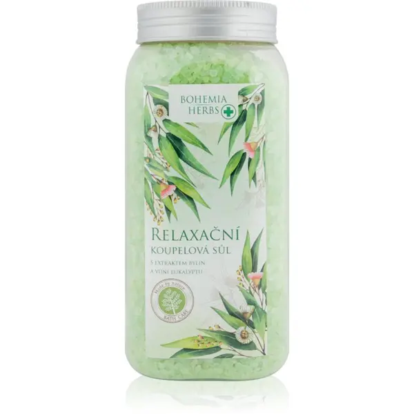 Bohemia Gifts & Cosmetics Bohemia Gifts & Cosmetics Bohemia Herbs Eucalyptus sol za kupku 900 g