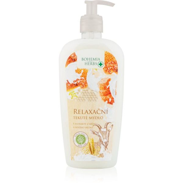 Bohemia Gifts & Cosmetics Bohemia Gifts & Cosmetics Bohemia Herbs Honey & Goat Milk tekući sapun 300 ml