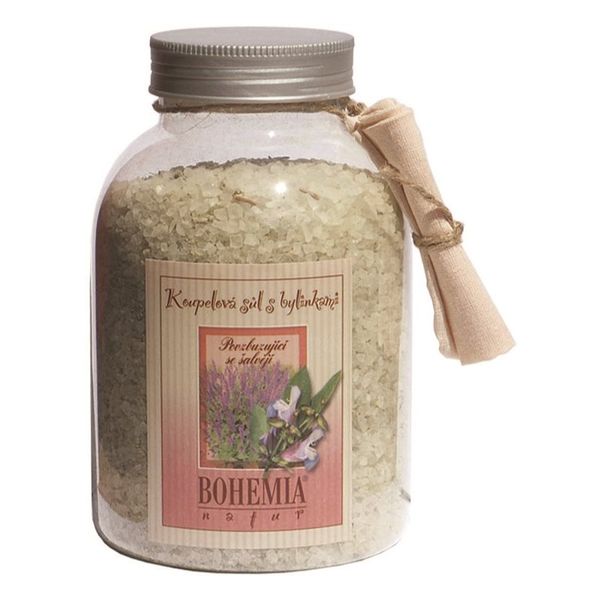 Bohemia Gifts & Cosmetics Bohemia Gifts & Cosmetics Bohemia Natur opuštajuća sol za kupku 1200 g