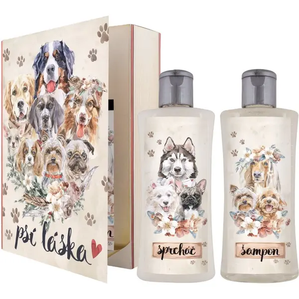 Bohemia Gifts & Cosmetics Bohemia Gifts & Cosmetics Book Dog's Love poklon set