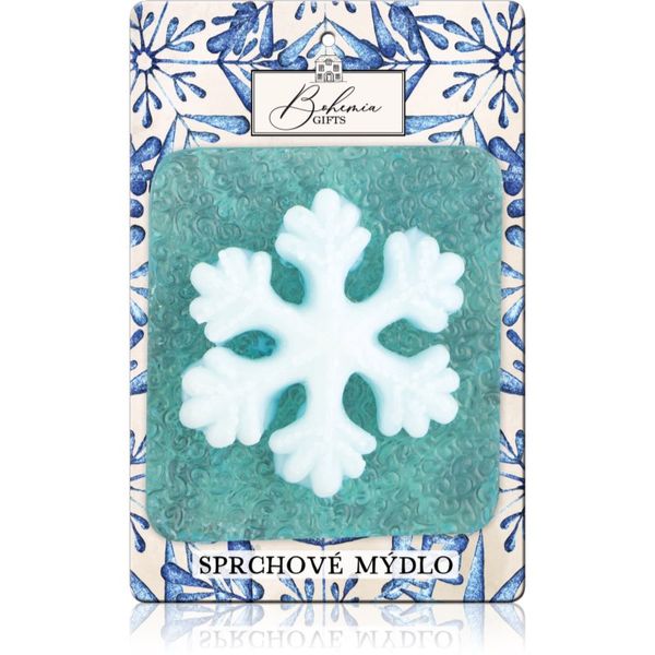 Bohemia Gifts & Cosmetics Bohemia Gifts & Cosmetics Handmade Snowflake sapun ručne izrade s glicerinom 70 g