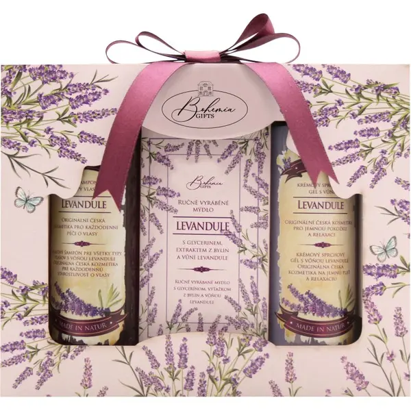 Bohemia Gifts & Cosmetics Bohemia Gifts & Cosmetics Lavender poklon set za tuširanje