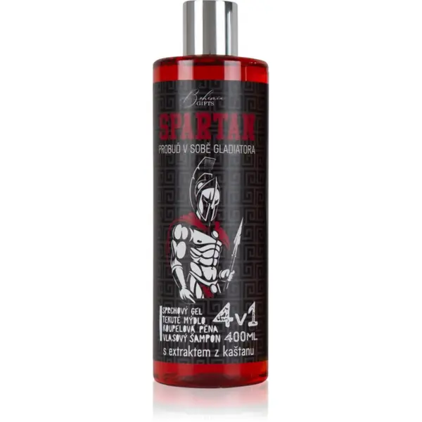 Bohemia Gifts & Cosmetics Bohemia Gifts & Cosmetics Spartan gel za pranje 4 u 1 za muškarce 400 ml