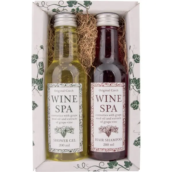 Bohemia Gifts & Cosmetics Bohemia Gifts & Cosmetics Wine Spa poklon set za tuširanje