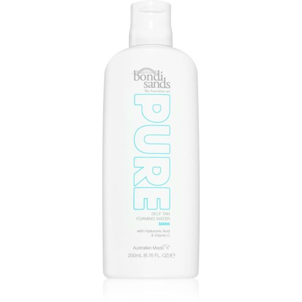 Bondi Sands Bondi Sands Pure Self Tan Foaming Water Dark pjena za samotamnjenje s hidratantnim učinkom 200 ml