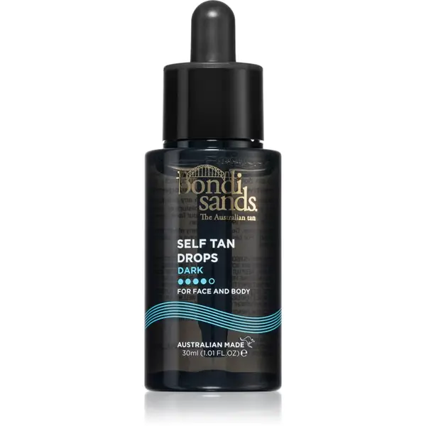 Bondi Sands Bondi Sands Self Tan Drops kapi za samotamnjenje za lice i tijelo Dark 30 ml