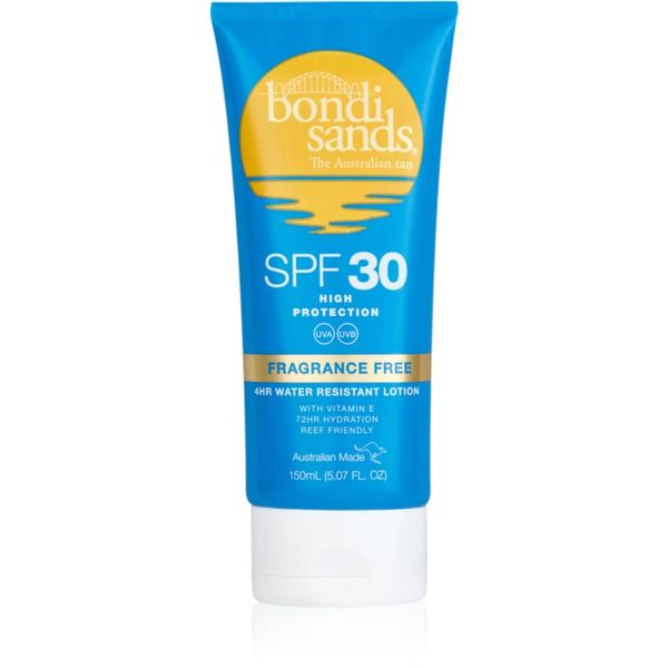 Bondi Sands Bondi Sands SPF 30 Fragrance Free mlijeko za tijelo za sunčanje SPF 30 bez mirisa 150 ml