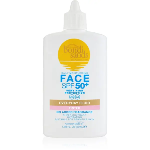 Bondi Sands Bondi Sands SPF 50+ Everyday Face Fluid blagi fluid za toniranje za lice SPF 50+ 50 ml