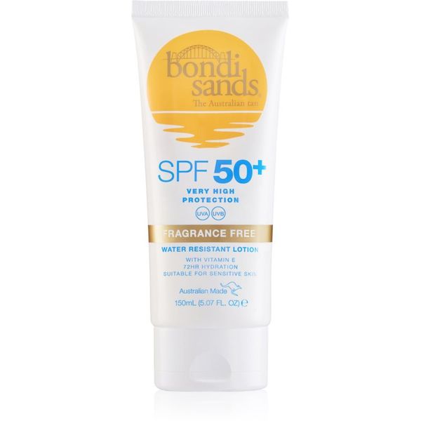 Bondi Sands Bondi Sands SPF 50+ Fragrance Free krema za sunčanje za tijelo SPF 50+ bez mirisa 150 ml