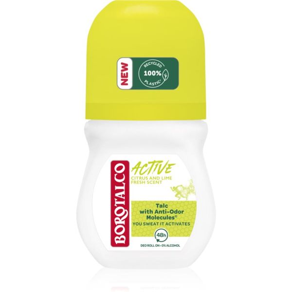 Borotalco Borotalco Active Citrus & Lime dezodorans roll-on 48h 50 ml