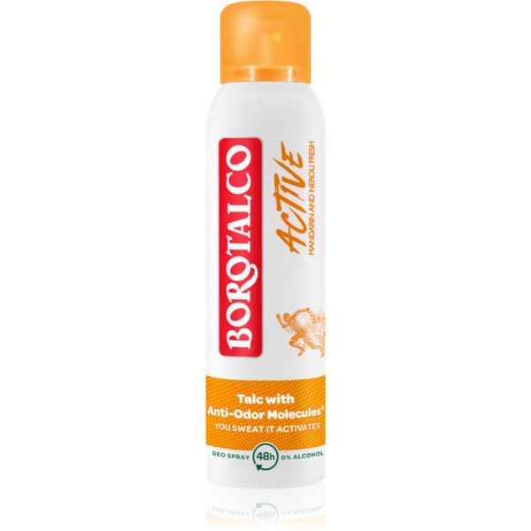Borotalco Borotalco Active Mandarin & Neroli osvježavajući dezodorans u spreju 48h 150 ml