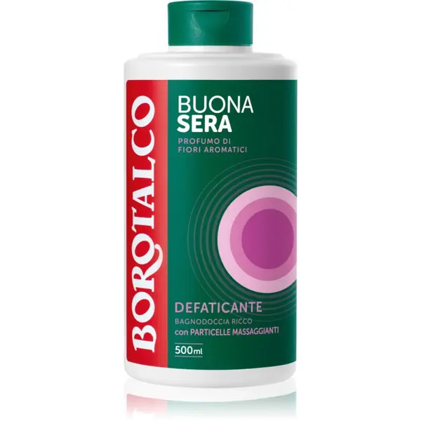 Borotalco Borotalco Good Evening Anti-fatigue relaksirajući gel za tuširanje s mirisom cvijeća 500 ml