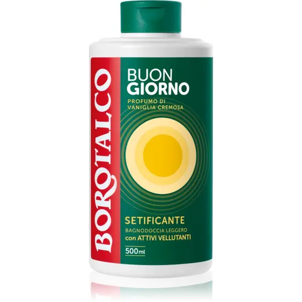 Borotalco Borotalco Good Morning Silky nježni gel za tuširanje parfemi Creamy Vanilla 500 ml