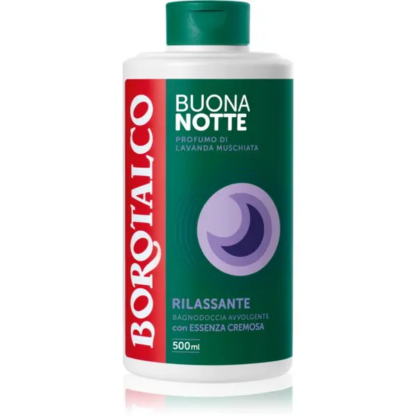 Borotalco Borotalco Good Night Relaxing gel za tuširanje za miran san parfemi Musk Lavender 500 ml