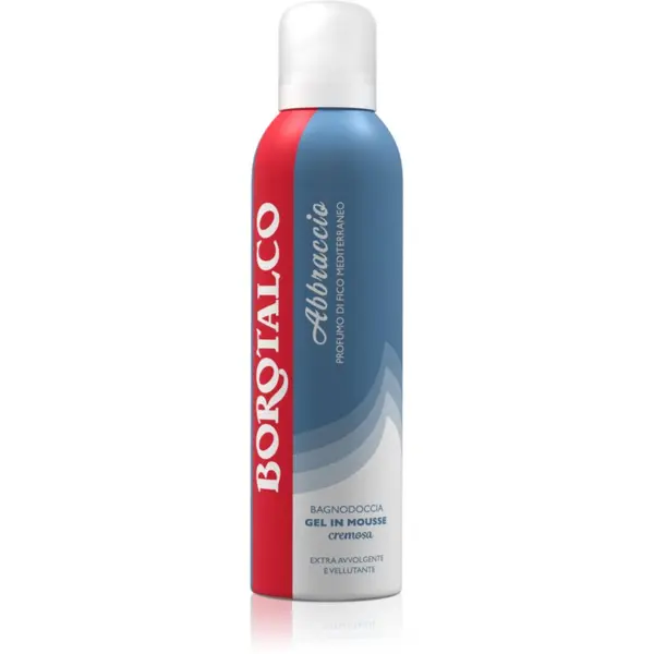 Borotalco Borotalco Hug Mediterranean Fig pjena za tuširanje s osvježavajućim učinkom 200 ml