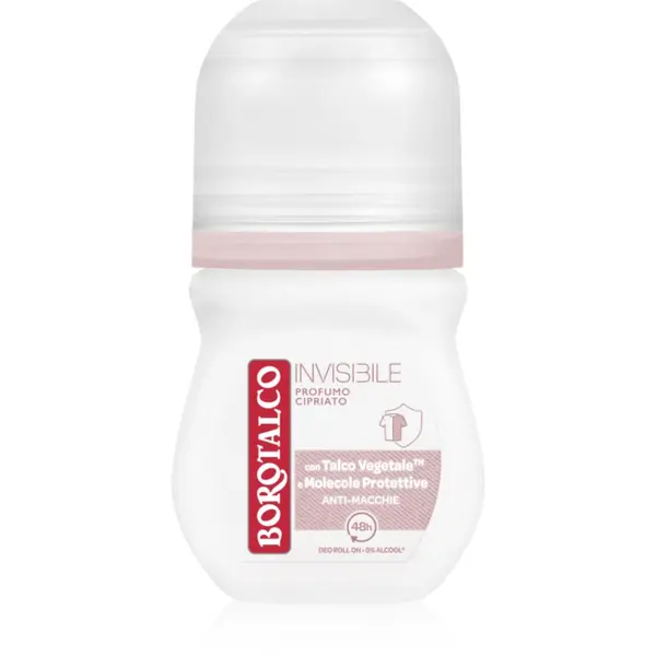 Borotalco Borotalco Invisible Soft dezodorans roll-on 48h 50 ml