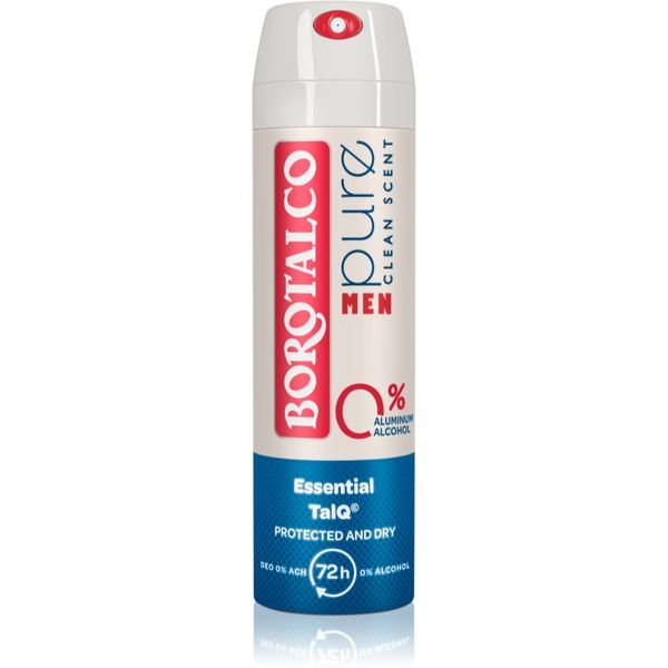 Borotalco Borotalco MEN Pure dezodorans u spreju bez aluminija za muškarce 150 ml