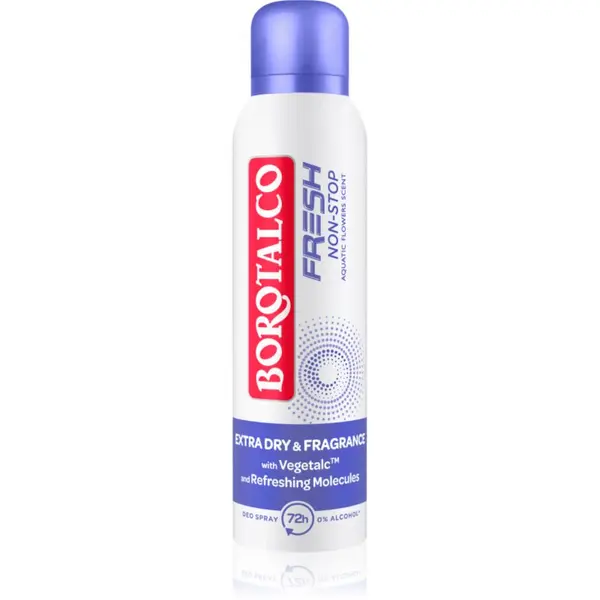 Borotalco Borotalco Non-Stop Fresh Aquatic Flowers dezodorans u spreju 72h 150 ml