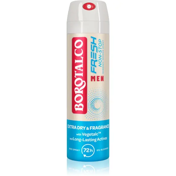 Borotalco Borotalco Non-Stop Fresh MEN dezodorans u spreju za muškarce parfemi Oceanic Woods 150 ml