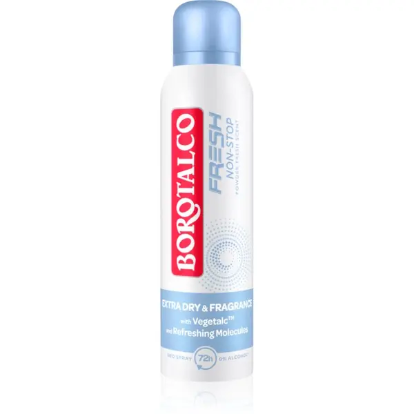 Borotalco Borotalco Non-Stop Fresh Powder Fresh dezodorans u spreju 72h 150 ml