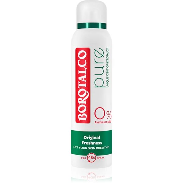 Borotalco Borotalco Pure Original Freshness dezodorans u spreju bez aluminija 150 ml