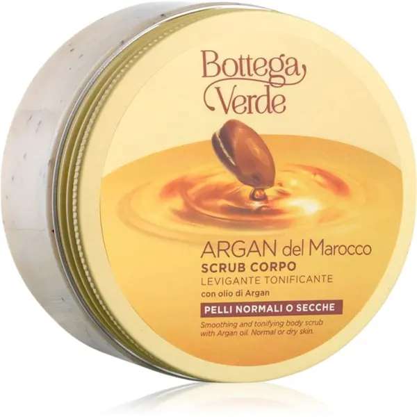 Bottega Verde Bottega Verde Argan del Marocco zaglađujući piling za tijelo s arganovim uljem 200 ml