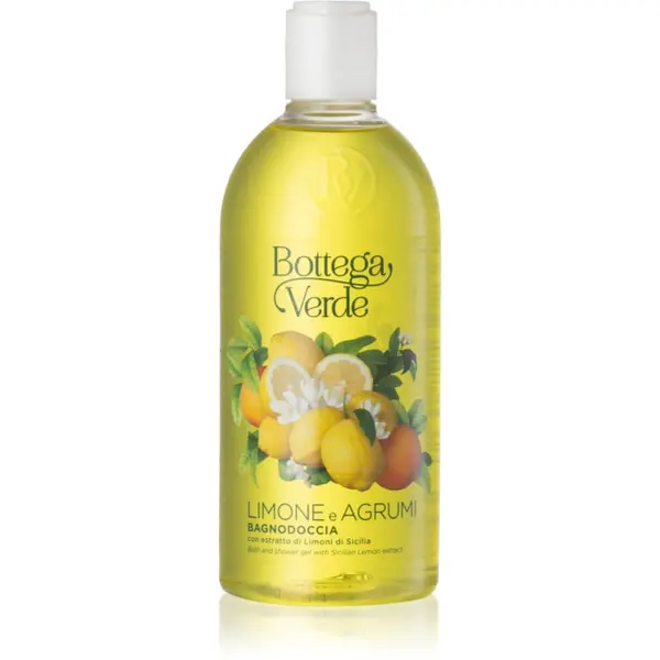 Bottega Verde Bottega Verde Limone & Agrumi umirujući gel za kupku i tuširanje 400 ml