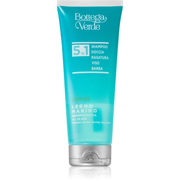 Bottega Verde Bottega Verde Marine Wood osvježavajući gel za tuširanje 5 u 1 200 ml