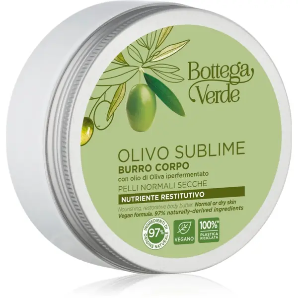 Bottega Verde Bottega Verde Olivo Sublime hranjivi maslac za tijelo s maslinovim uljem 150 ml