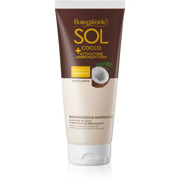 Bottega Verde Bottega Verde Sol Cocco gel za kupku i tuširanje nakon sunčanja 200 ml
