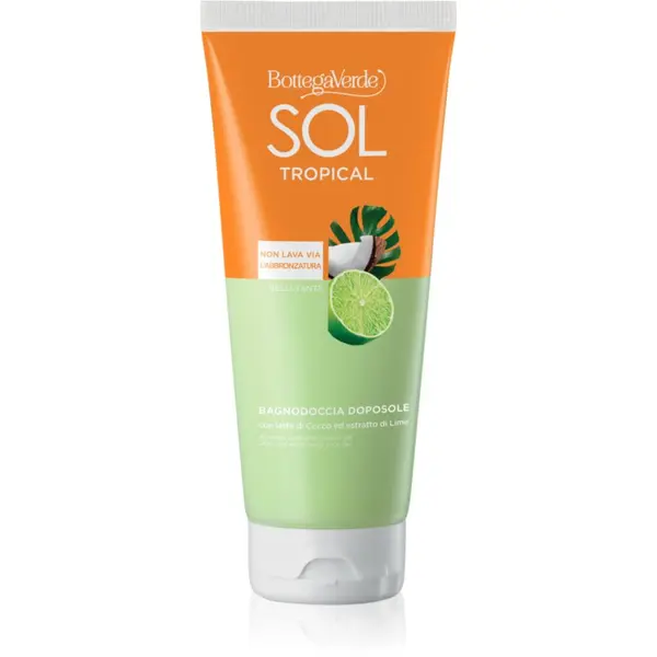 Bottega Verde Bottega Verde Sol Cocco Lime gel za kupku i tuširanje nakon sunčanja 200 ml