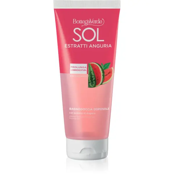 Bottega Verde Bottega Verde Sol Estratti umirujući gel za kupku i tuširanje za duže izlaganje suncu 200 ml