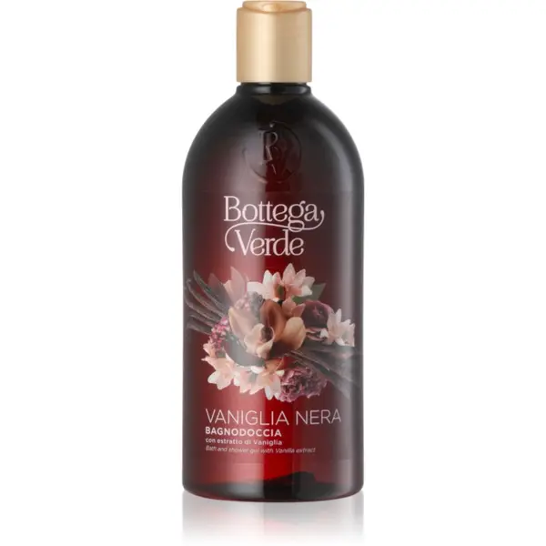 Bottega Verde Bottega Verde Vaniglia Nera pjena za tuširanje i njegu s vanilijom 400 ml