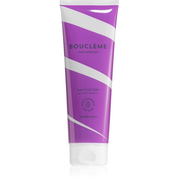 Bouclème Bouclème Curl Super Hold Styler učvršćujući gel za kosu za valovitu i kovrčavu kosu 250 ml