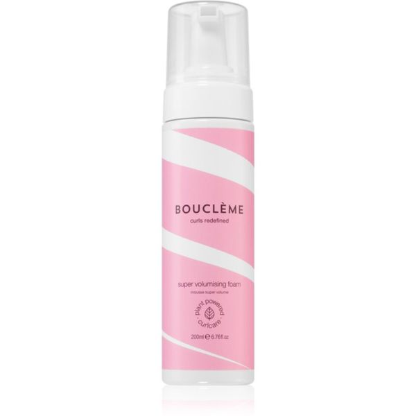 Bouclème Bouclème Curl Super Volumising Foam pjena za stiliziranje za učvršćivanje i oblik 200 ml