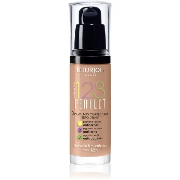Bourjois Bourjois 123 Perfect tekući puder za savršen izgled nijansa 57 Hale Clair SPF 10 30 ml