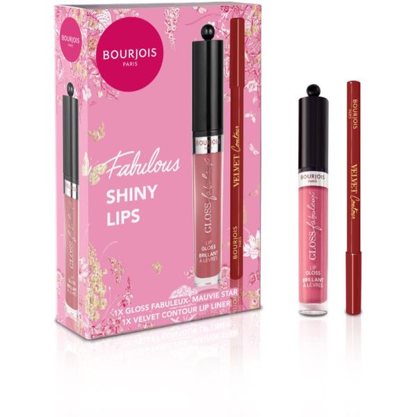 Bourjois Bourjois Fabulous Shiny Lips poklon set 09 (za usne)