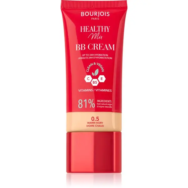 Bourjois Bourjois Healthy Mix Clean & Vegan BB Cream BB krema nijansa 0,5 Warm Ivory 30 ml
