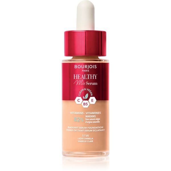 Bourjois Bourjois Healthy Mix lagani puder za prirodan izgled nijansa 51W Light Vanilla 30 ml