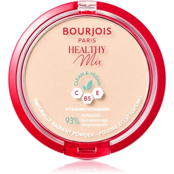 Bourjois Bourjois Healthy Mix matirajući puder za sjajni izgled lica nijansa 01 Ivory 10 g