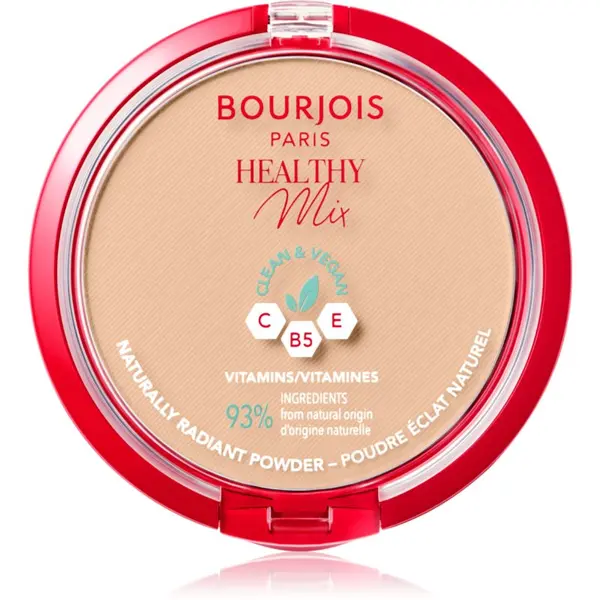 Bourjois Bourjois Healthy Mix matirajući puder za sjajni izgled lica nijansa 04 Golden Beige 10 g